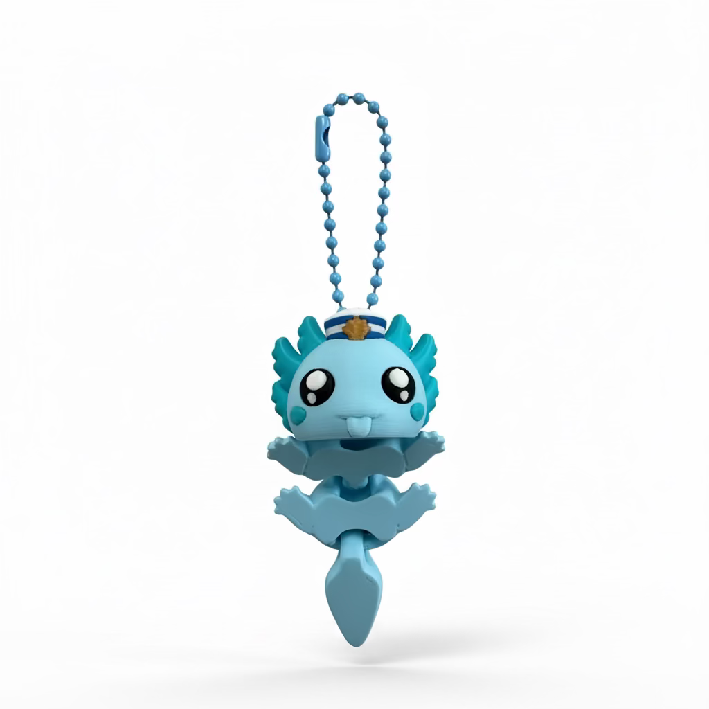 Axel the Axolotl Keychain