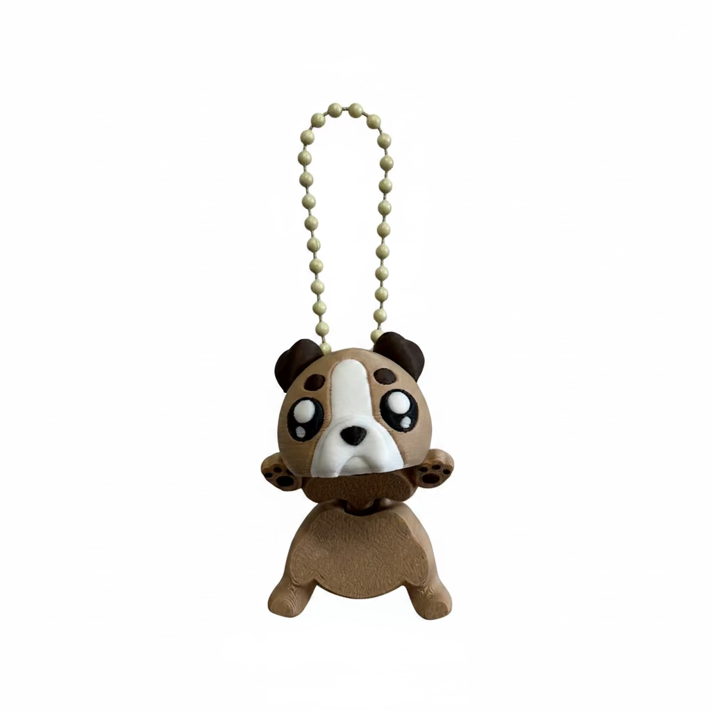 Benny the Bulldog Keychain