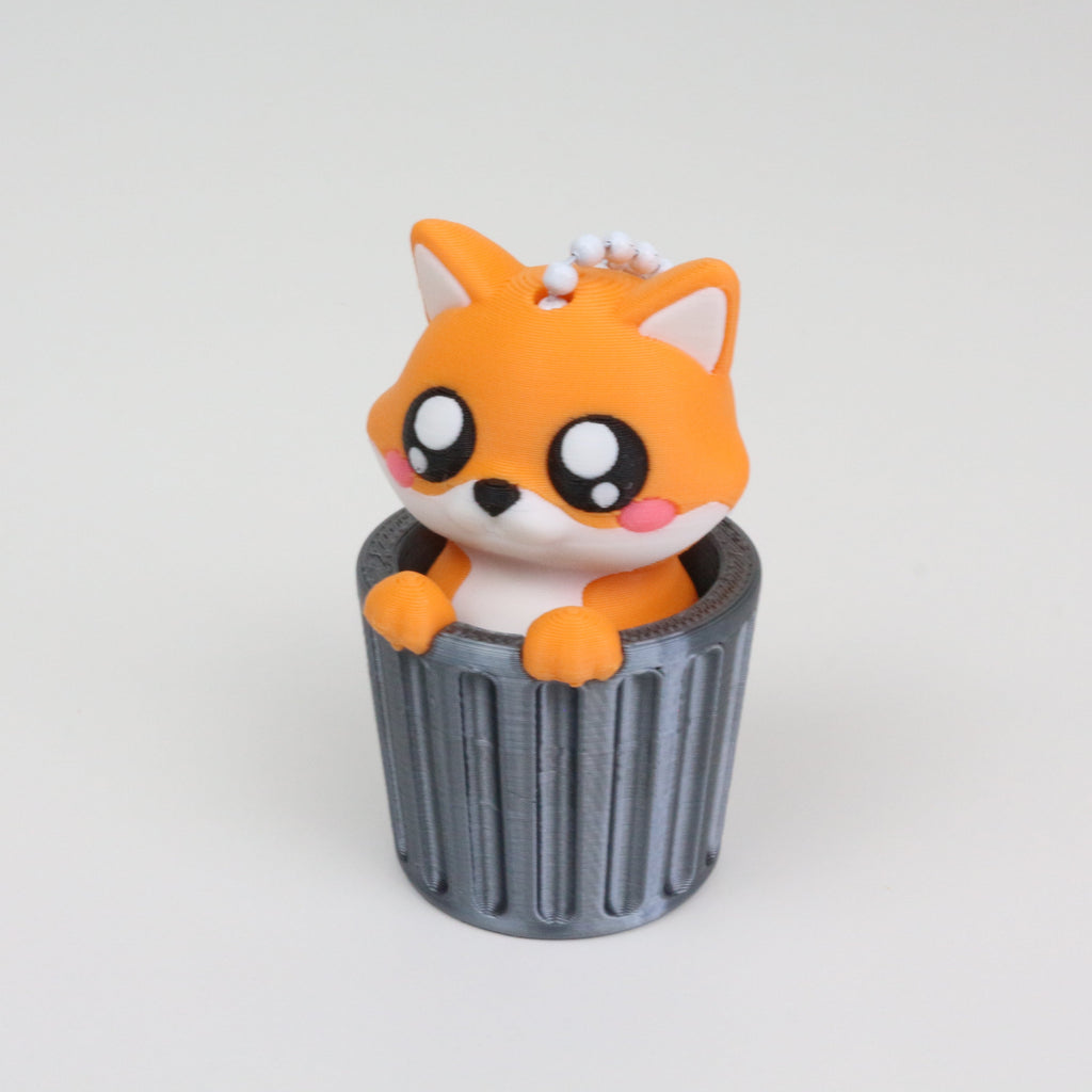 Trash Can Fox Clikcer